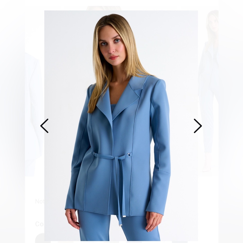 SHAN NWT STRUCTURED JERSEY BLAZER